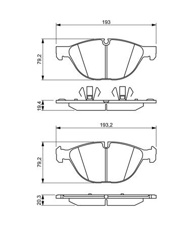 Imagine pentru produsul „SET PLACUTE FRANA,FRANA DISC"