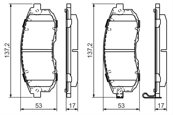 Imagine pentru produsul „SET PLACUTE FRANA,FRANA DISC"