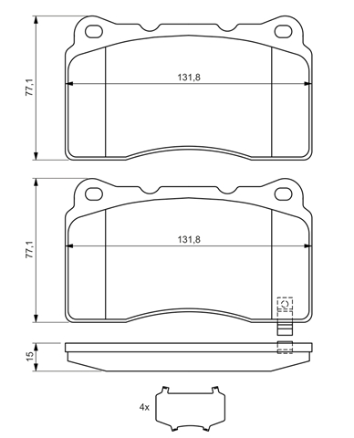 Imagine pentru produsul „SET PLACUTE FRANA,FRANA DISC"