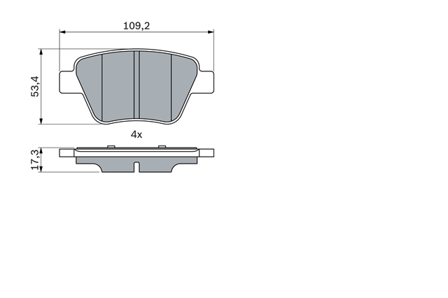 Imagine pentru produsul „SET PLACUTE FRANA,FRANA DISC"