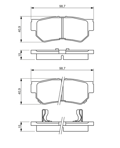 Imagine pentru produsul „SET PLACUTE FRANA,FRANA DISC"