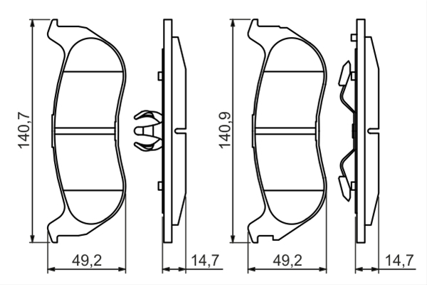 Imagine pentru produsul „SET PLACUTE FRANA,FRANA DISC"