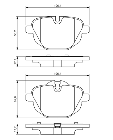 Imagine pentru produsul „SET PLACUTE FRANA,FRANA DISC"