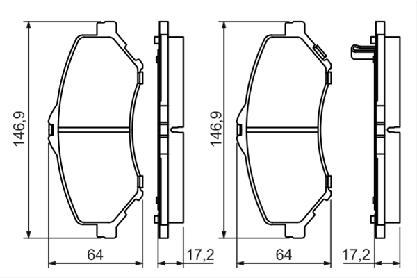 Imagine pentru produsul „SET PLACUTE FRANA,FRANA DISC"