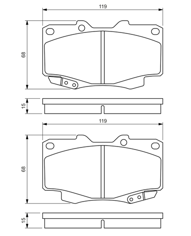 Imagine pentru produsul „SET PLACUTE FRANA,FRANA DISC"