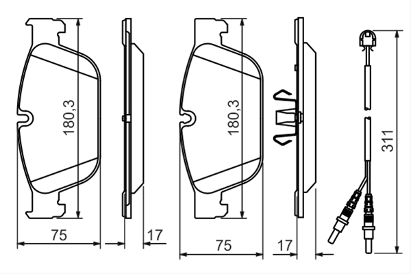 Imagine pentru produsul „SET PLACUTE FRANA,FRANA DISC"