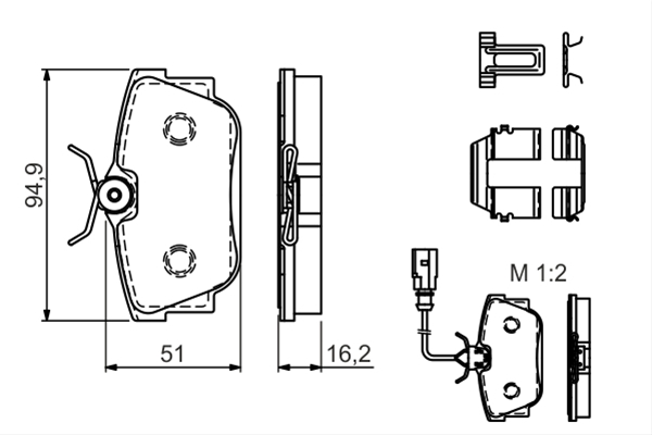 Imagine pentru produsul „SET PLACUTE FRANA,FRANA DISC"