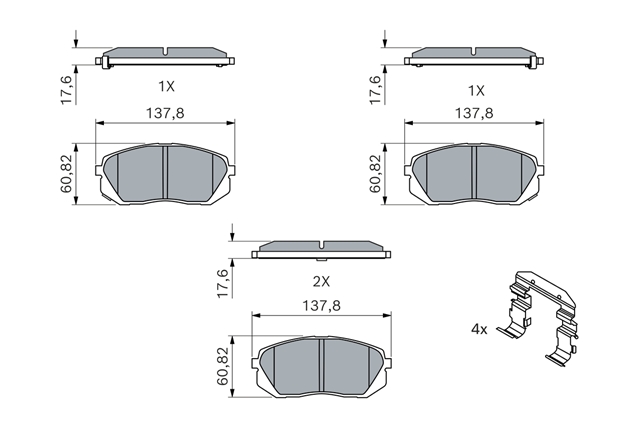 Imagine pentru produsul „SET PLACUTE FRANA,FRANA DISC"