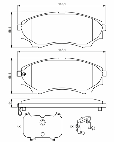 Imagine pentru produsul „SET PLACUTE FRANA,FRANA DISC"