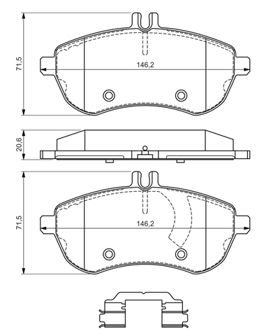 Imagine pentru produsul „SET PLACUTE FRANA,FRANA DISC"