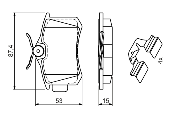 Imagine pentru produsul „SET PLACUTE FRANA,FRANA DISC"