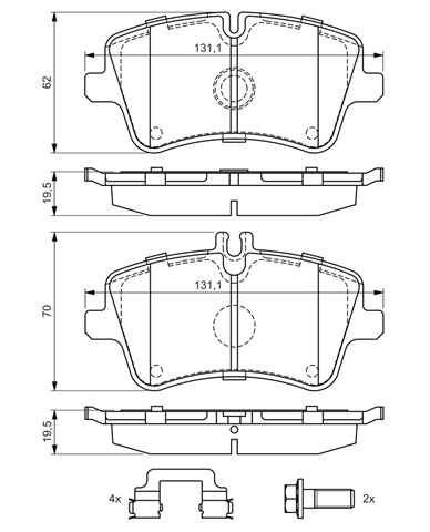 Imagine pentru produsul „SET PLACUTE FRANA,FRANA DISC"
