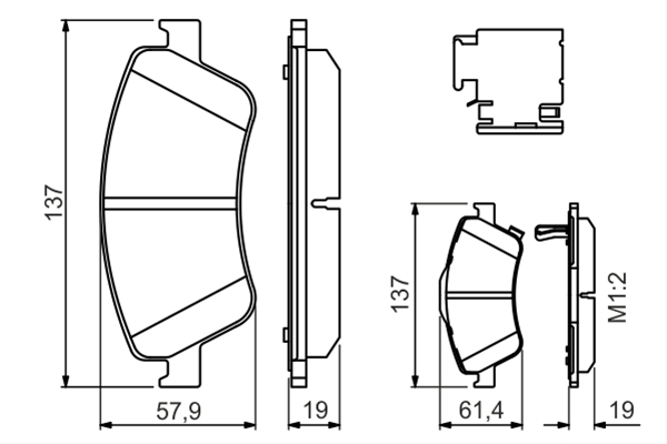 Imagine pentru produsul „SET PLACUTE FRANA,FRANA DISC"