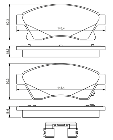 Imagine pentru produsul „SET PLACUTE FRANA,FRANA DISC"