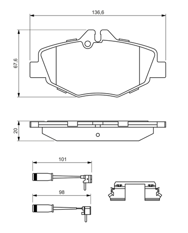 Imagine pentru produsul „SET PLACUTE FRANA,FRANA DISC"