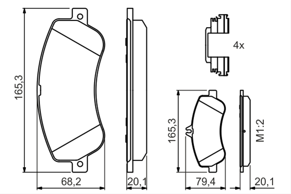 Imagine pentru produsul „SET PLACUTE FRANA,FRANA DISC"