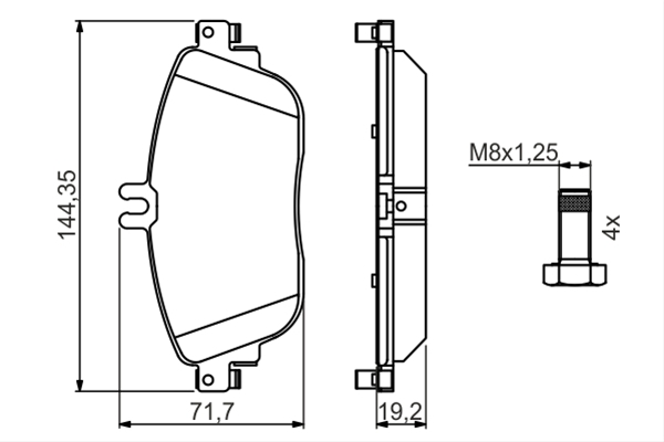 Imagine pentru produsul „SET PLACUTE FRANA,FRANA DISC"