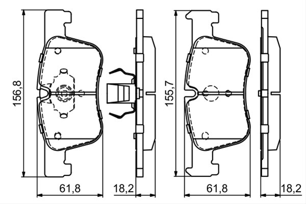 Imagine pentru produsul „SET PLACUTE FRANA,FRANA DISC"