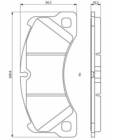 Imagine pentru produsul „SET PLACUTE FRANA"