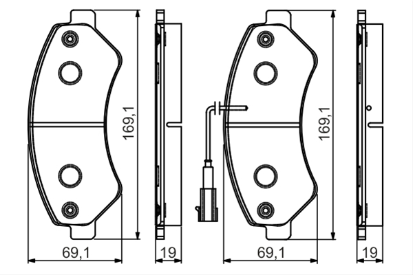 Imagine pentru produsul „SET PLACUTE FRANA,FRANA DISC"