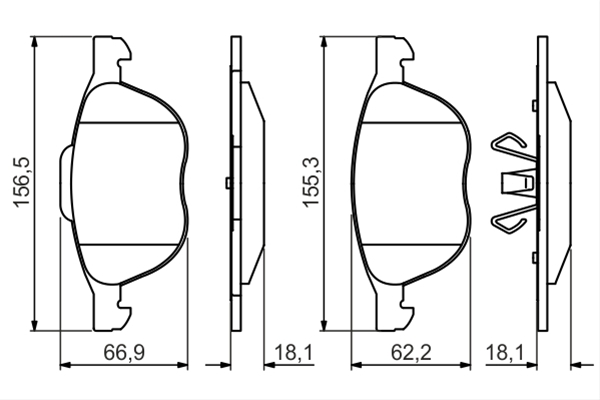 Imagine pentru produsul „SET PLACUTE FRANA,FRANA DISC"