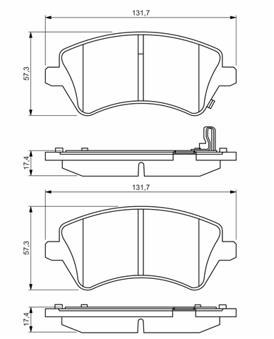 Imagine pentru produsul „SET PLACUTE FRANA,FRANA DISC"