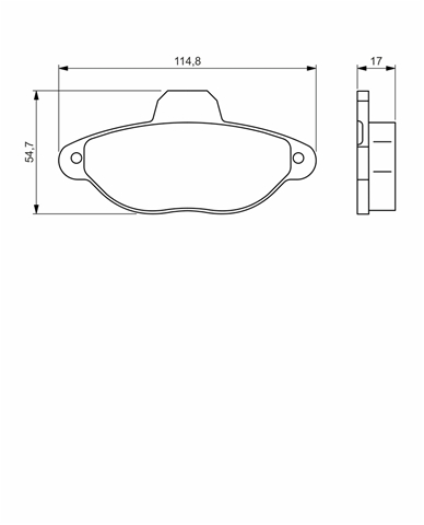 Imagine pentru produsul „SET PLACUTE FRANA,FRANA DISC"