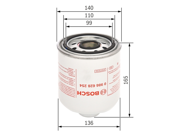 ELEMENT FILTRANT USCATOR AER, COMPRESOR