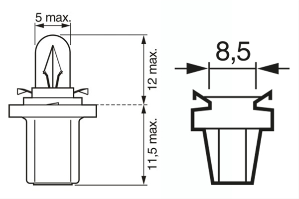 Imagine pentru produsul „BEC INCANDESCENT"