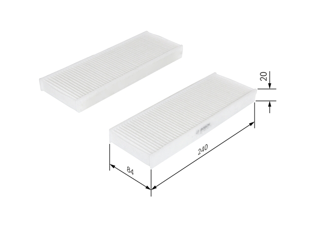 SET FILTRU DE HABITACLU M5033 (FILTRE)