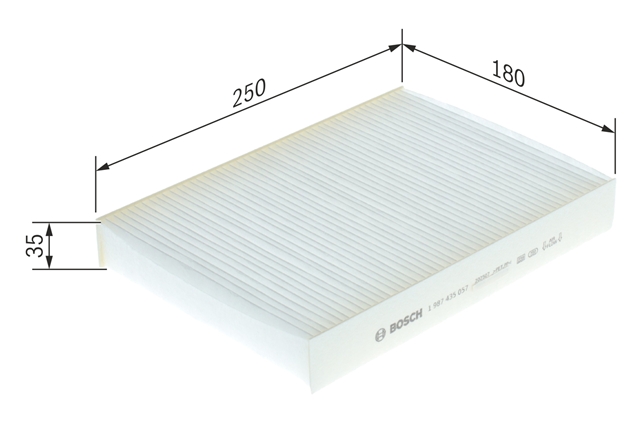 FILTRU DE HABITACLU M5057 (FILTRE)