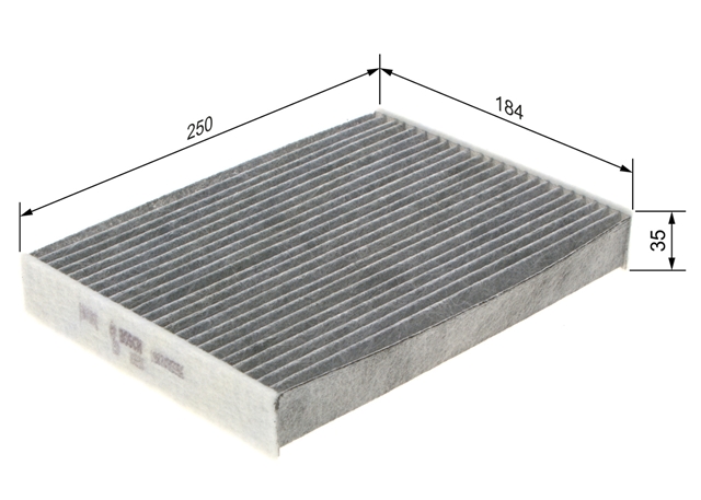 FILTRU HABITACLU CARBON ACTIV R5556 (FILTRE)