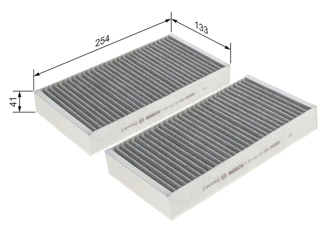 SET FILTRU HABITACLU CARBON ACTIV R5585 (FILTRE)