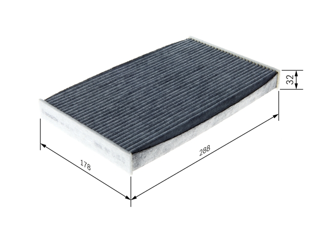 FILTRU HABITACLU CARBON ACTIV R5591 (FILTRE)
