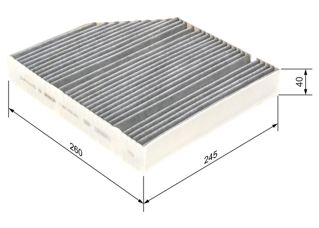 FILTRU HABITACLU CARBON ACTIV R5601 (FILTRE)
