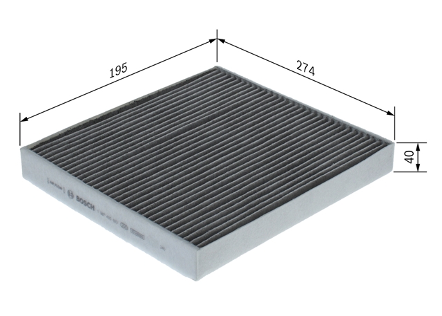 FILTRU HABITACLU CARB.ACT