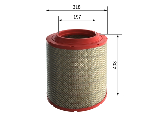 FILTRU AER S0563 (FILTRE)