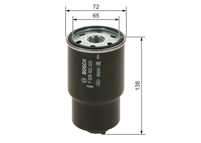 FILTRU COMBUSTIBIL N2203 (FILTRE)
