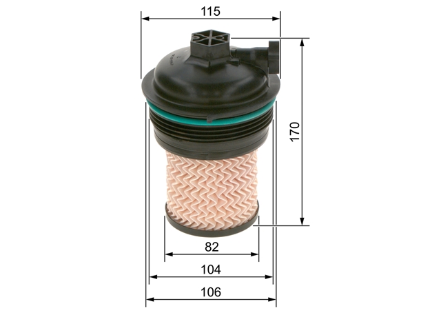 FILTRU COMBUSTIBIL N2247 (FILTRE)
