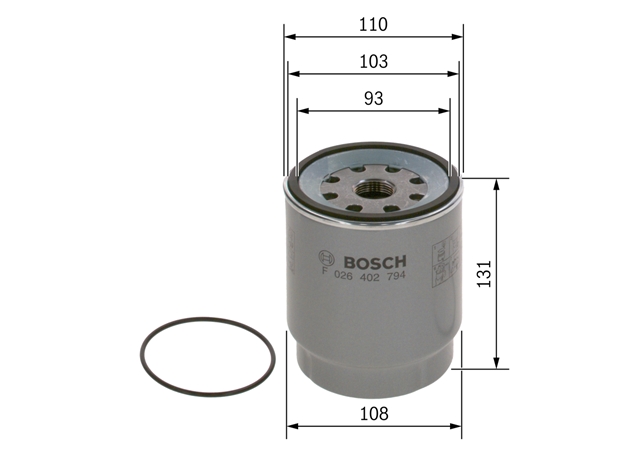 FILTRU COMBUSTIBIL N2794 (FILTRE)