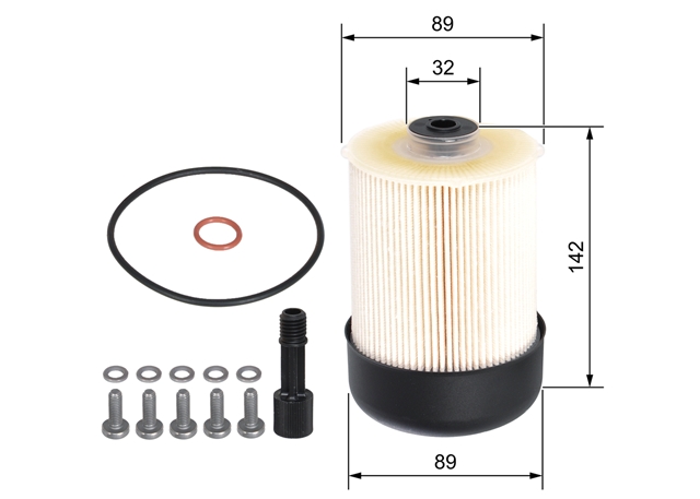 FILTRU COMBUSTIBIL N2857 (FILTRE)