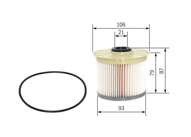 FILTRU COMBUSTIBIL N2861 (FILTRE)