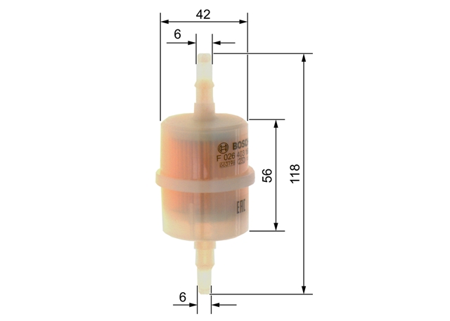 FILTRU DE COMBUSTIBIL F3169 (FILTRE)