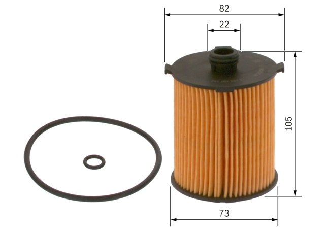 FILTRU ULEI P7152 (FILTRE)