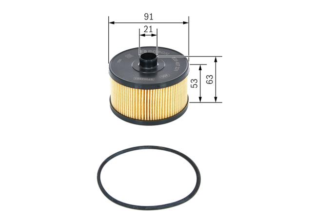 FILTRU ULEI P7231 (FILTRE)