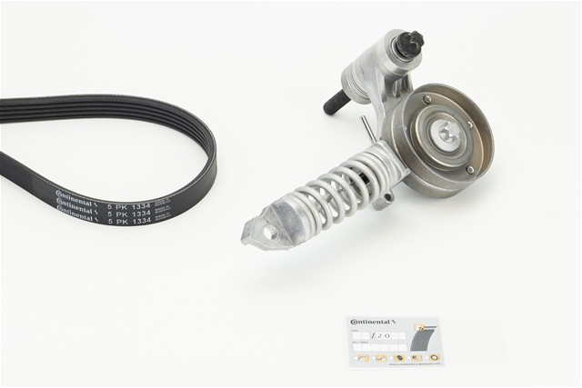 SET CUREA TRANSMISIE CU CANELURI CONTINENTAL