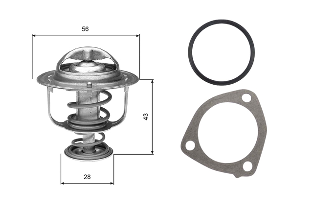 TERMOSTAT,LICHID RACIRE