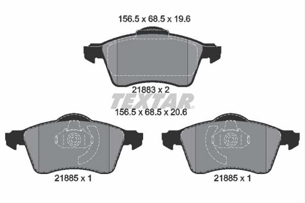 Imagine pentru produsul „SET PLACUTE FRANA,FRANA DISC"