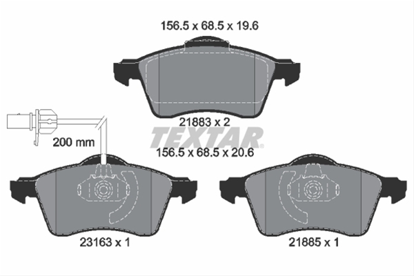 Imagine pentru produsul „SET PLACUTE FRANA,FRANA DISC"