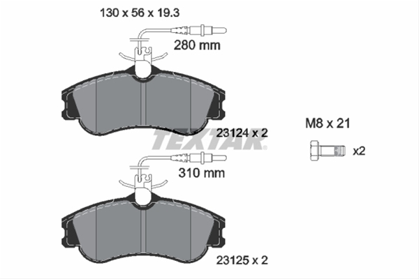 Imagine pentru produsul „SET PLACUTE FRANA,FRANA DISC"